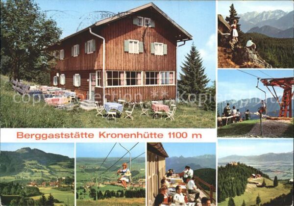 Nesselwang Berggaststätte Kronenühütte
