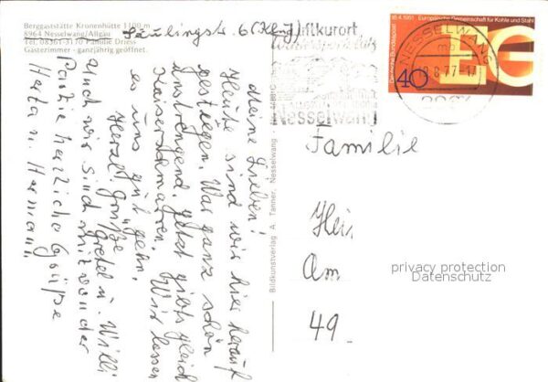 Nesselwang Berggaststätte Kronenühütte – Bild 2