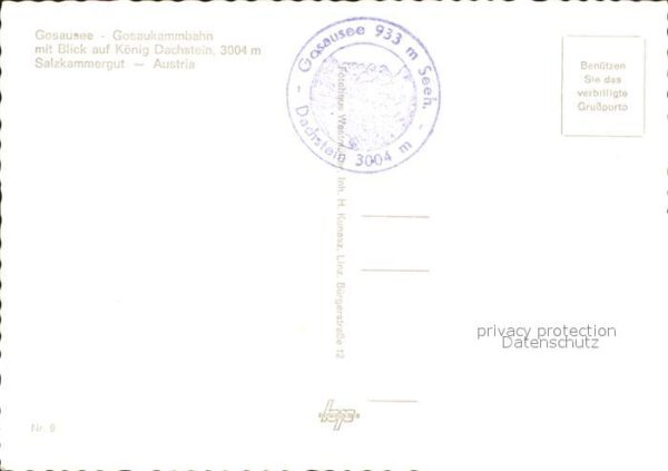 Gosau Oberoesterreich See Gosaukammbahn Hoher Dachstein – Bild 2