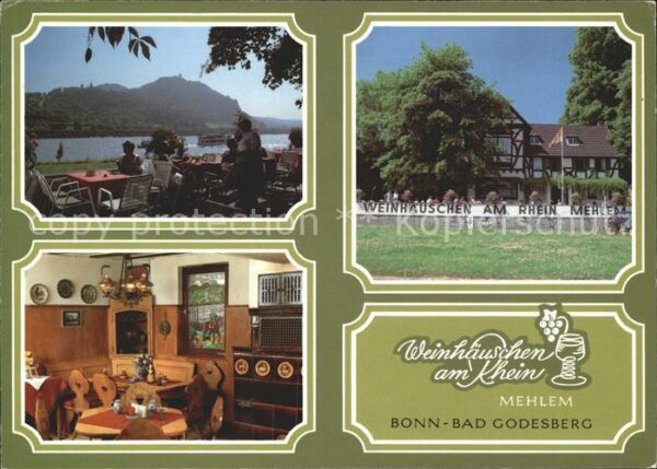 Bad Godesberg Weinhäuschen am Khein