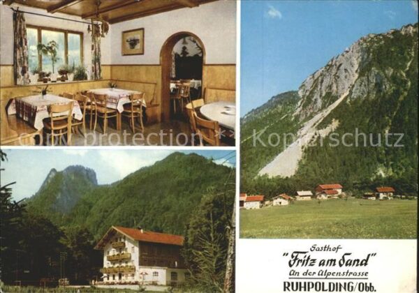 Ruhpolding Gasthaus Fritz am Sand