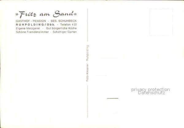 Ruhpolding Gasthaus Fritz am Sand – Bild 2