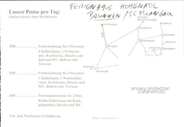 Brunnen Schwangau Ferienhaus Hohenadl – Bild 2