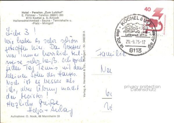Kochel See Hotel Zum Lutzhof – Bild 2