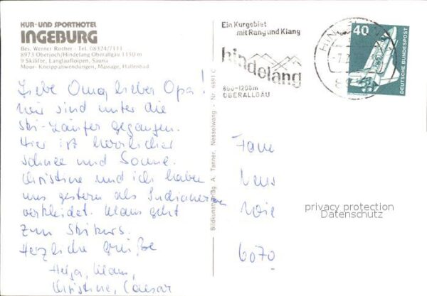 Oberjoch Kur Sporthotel Ingeburg – Bild 2
