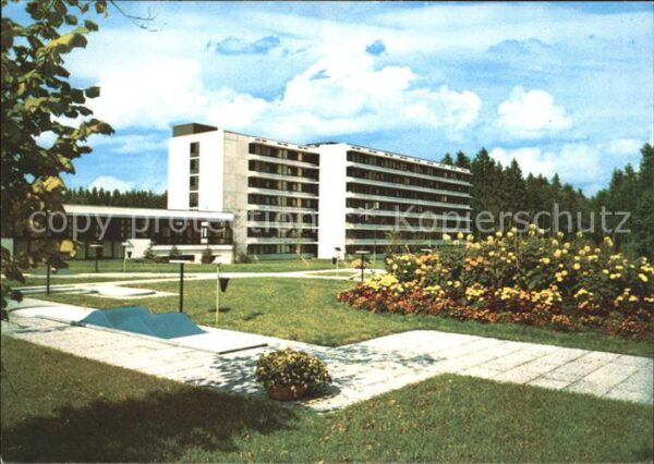 Bernried Starnberger See LVA Oberbayern Klinik Höhenried