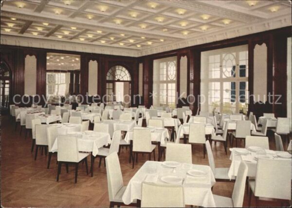 Bad Wildungen Sanatorium Fürstenhof Speisesaal