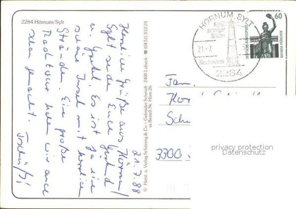 Hoernum Sylt Yacht Teilansicht – Bild 2