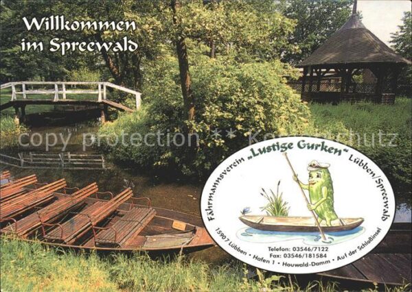 Luebben Spreewald FährmannsvereinLustige Gurken Boot
h