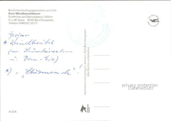 Berchtesgaden Cafe Zum Windbeutelbaron – Bild 2