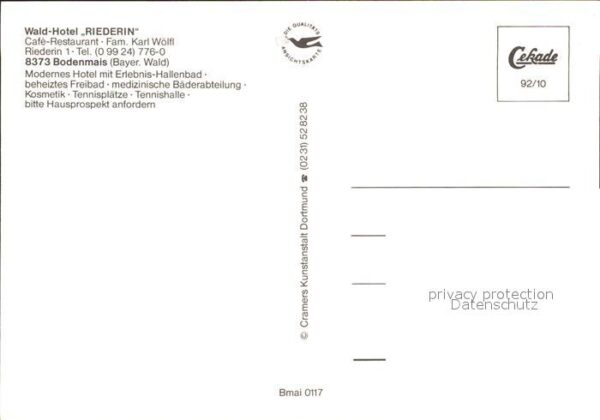 Bodenmais Wald Hotel Riederin – Bild 2
