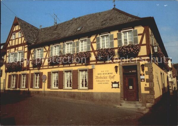 Unkel Rhein Hotel Restaurant Unkeler Hof