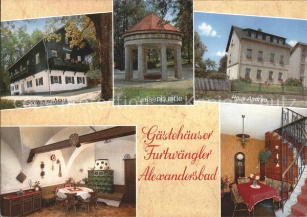 Bad Alexandersbad Gästehäuser Furwängler Haus Andrea Luis