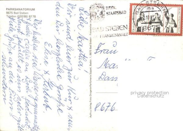 Bad Steben Parksanatorium – Bild 2