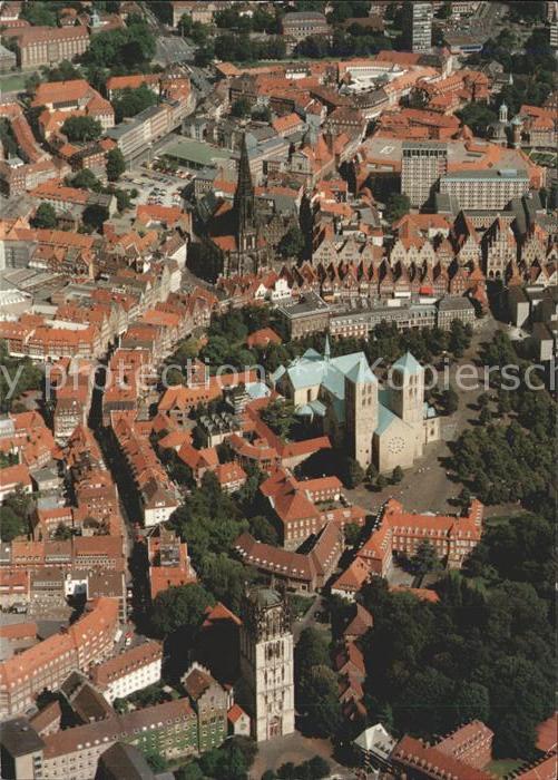 Muenster Westfalen Innenstadt Liebfrauenkirche Dom St Lamb