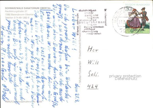 Baiersbronn Schwarzwald Sanatorium – Bild 2