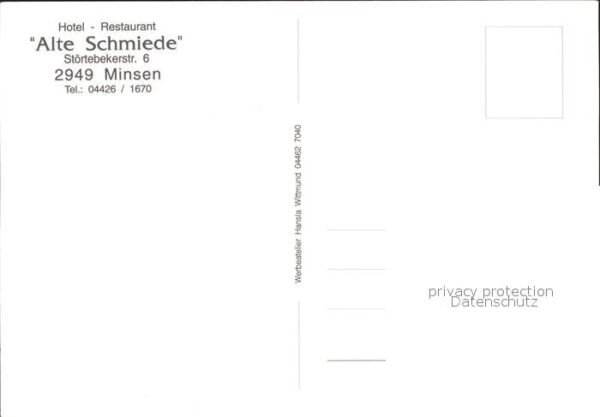 Minsen Hotel Restaurant Alte Schmiede – Bild 2