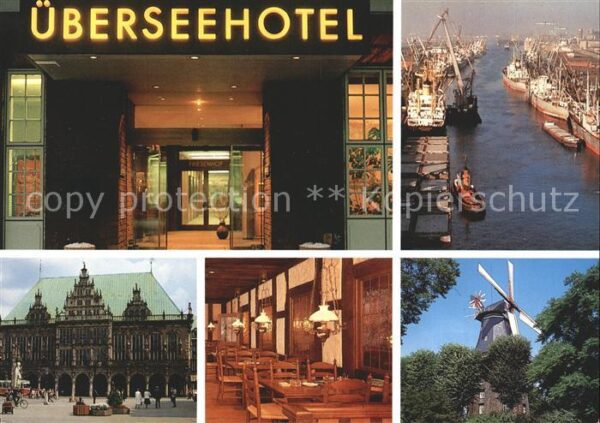 Bremen Überseehotel Windmüle Hafen