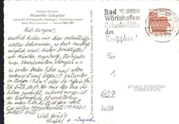 Bad Woerishofen Kurheim Wissmiller Salzgeber – Bild 2