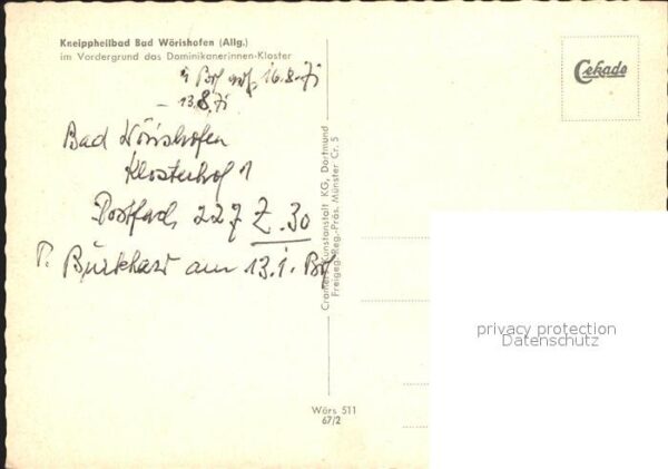 Bad Woerishofen Dominikanerinnen Kloster – Bild 2