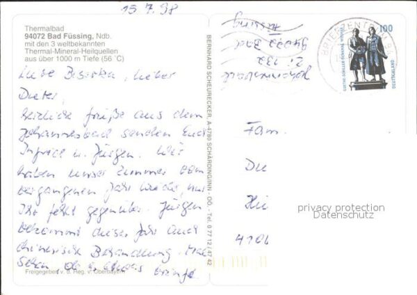 Bad Fuessing Fliegeraufnahme Thermalbad – Bild 2