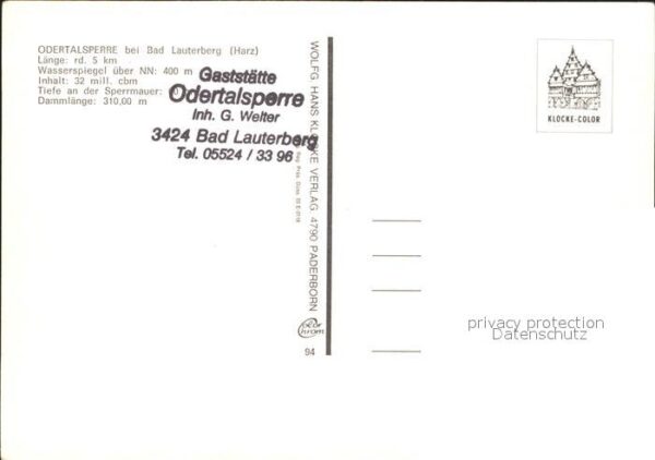 Bad Lauterberg Odertalsperre – Bild 2