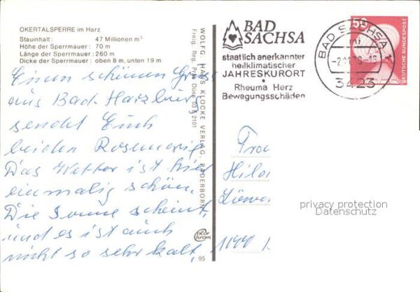 Bad Sachsa Harz Okertalsperre – Bild 2