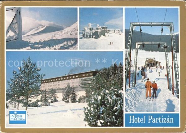 Nizke Tatry Hotel Partizan Sessellift