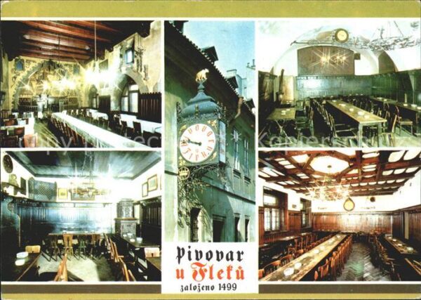 Praha Prahy Prague Pivovar Flekü
