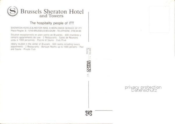 Brussels Sheraton Hotel Towers – Bild 2