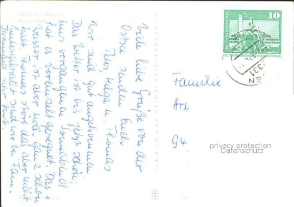 Sassnitz Ostseebad Ruegen Rügen Hotel – Bild 2