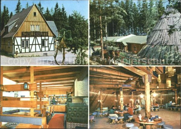 Sosa Erzgebirge Konsum Gaststätte Kohlerhütte