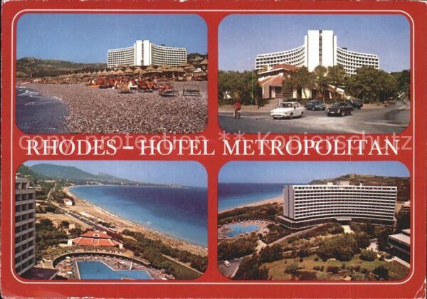 Rhodos Rhodes Aegaeis Hotel Metropolitan