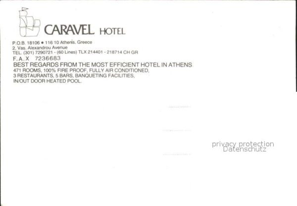 Athens Athen Caravel Hotel – Bild 2