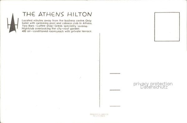 Athen Griechenland Hilton – Bild 2