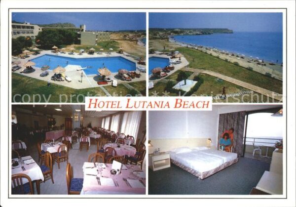 Rhodos Rhodes Aegaeis Hotel Lutania Beach