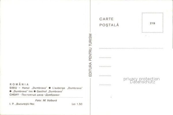 Sibiu Hermannstadt Gasthof Dumbrava – Bild 2