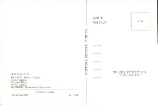Brasso Brasov Kronstadt Hotel Carpati – Bild 2