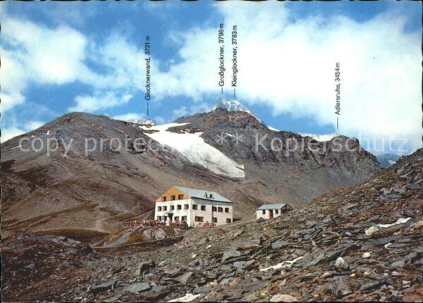 Grossglockner Stüdlhütte Adlersruhe Kleinglockner Glo