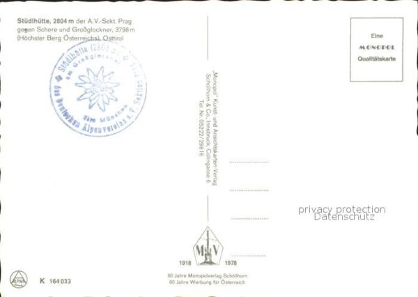 Grossglockner Stüdlhütte Adlersruhe Kleinglockner Glo – Bild 2