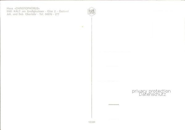 Kals Grossglockner Haus Christophorus Früstückstube Luckne – Bild 2