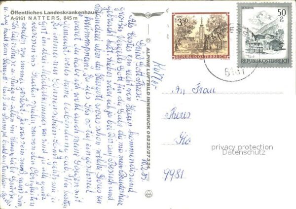 Natters Tirol Öffenliches Landeskrankenhaus – Bild 2
