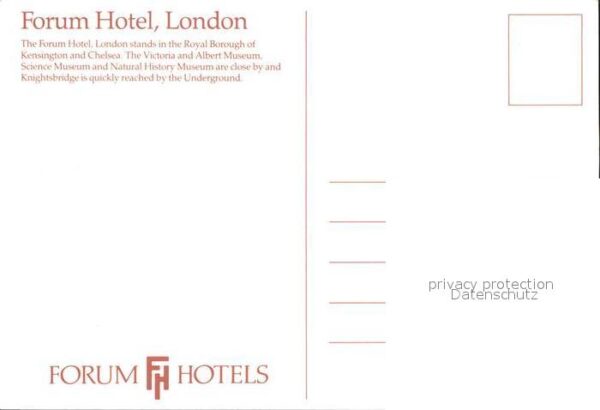 London Forum Hotel – Bild 2