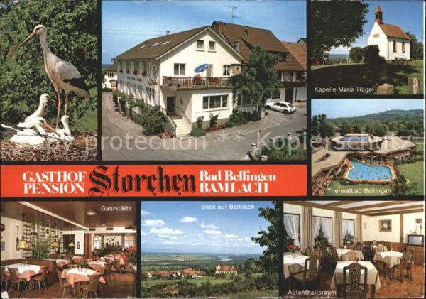 Bad Bellingen Gasthof Pension Storchen Bamlach Kapell