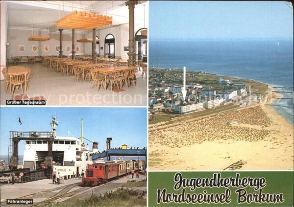 Borkum Jugendherberge Grosser Tagesraum Fähran