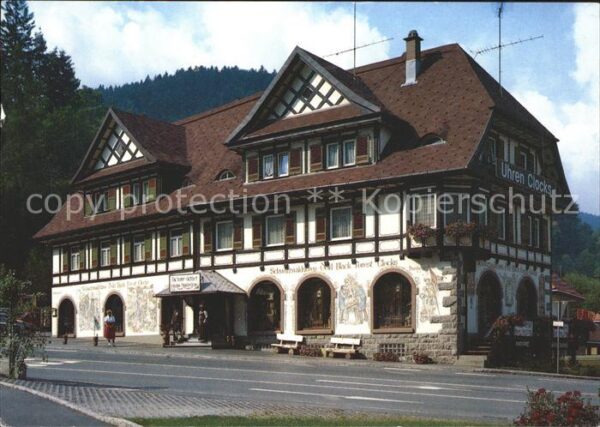 Triberg Schwarzwald Gold Schwarzwalduhren Black Forest Cloc