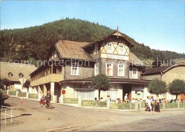 Sitzendorf Thueringen FDGB Erholungsheim Max Kirchner