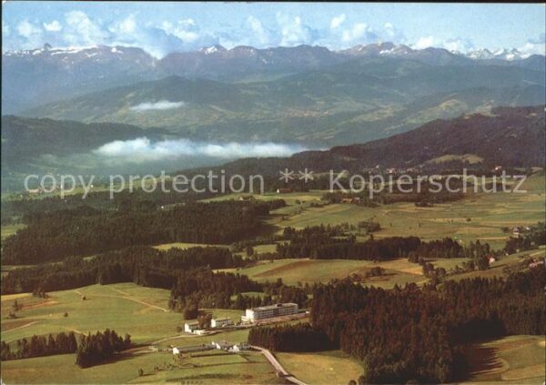 Scheidegg Allgaeu Fliegeraufnahme Bregenzerwald Berge