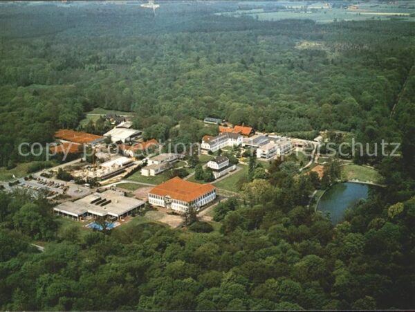 Bad Bentheim Kurzentrum Fliegeraufnahme
