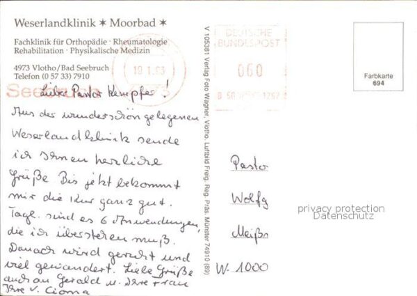 Vlotho Weserlandklinik – Bild 2